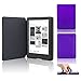 Price comparison product image Fskying Kobo Glo HD Case, Premium Leather Ereader Cover Case with Auto Sleep/Wake for Kobo Glo HD, Purple
