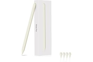‎VARKDA Stylus Stift kompatibel mit iPad Pencil, Stylus für iPad (2018-2024), Stift kompatibel mit iPad/iPad Pro/iPad Mini/iPad Air, mit Kippfunktion und magnetisch, empfindlich. Aprikose