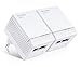Produktbild TP-Link TL-PA4020 KIT AV500 Powerline Netzwerkadapter (500Mbit/s, 2 Ports, Nano, energiesparend, Plug & Play, kompatibel mit Adaptern anderer Marken, 2er Set) weiß