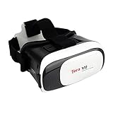 Tera VR Gafas de video 3D de realidad virtual con diadema ajustable para un teléfono inteligente iPhone Samsung HTC etc (4,7 '~ 6.0')