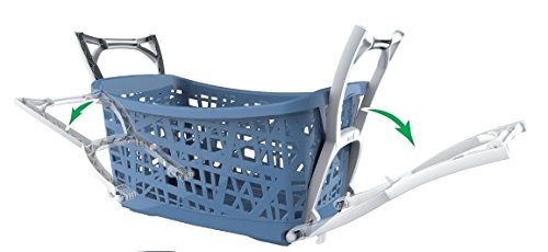 Bama Stand Up Wäschekorb mit Beinen, Kunststoff, sortiert, 60.5 x 40 x 68.5 cm - 5