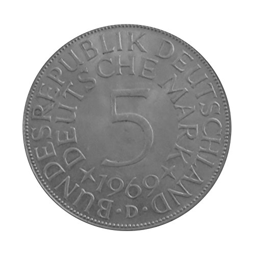Preisvergleich Produktbild 5 DM Silberadler 1969 Die bundesdeutsche Legende Der Heiermann