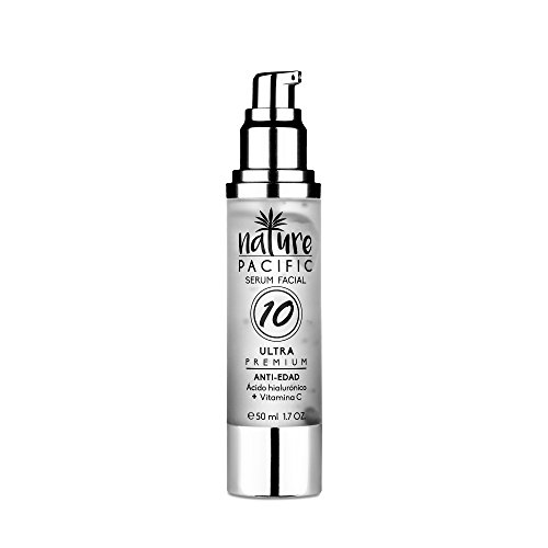 Serum Gesicht feuchtigkeitsspendend, Anti-Aging Der Haut für Gesicht, reduziert Falten, Hyaluronsäure + Vitamin C + Kollagen + Elastin + Aloe Vera + alantoina + Ginkgo Biloba + Indischer asiatischen, 50 ml, nicht fett, gesunde Haut und jung. - 3