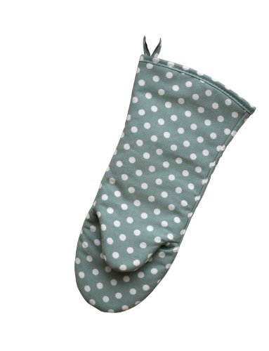 Ochre and Ocre Organic Cotton Ovenmitt Madelaine Sage