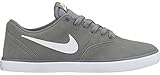 Größe - 48.5 Nike Herren SB Check Solarsoft Skateboardschuhe, Grau (Cool Grey/White 005), 48.5 EU
