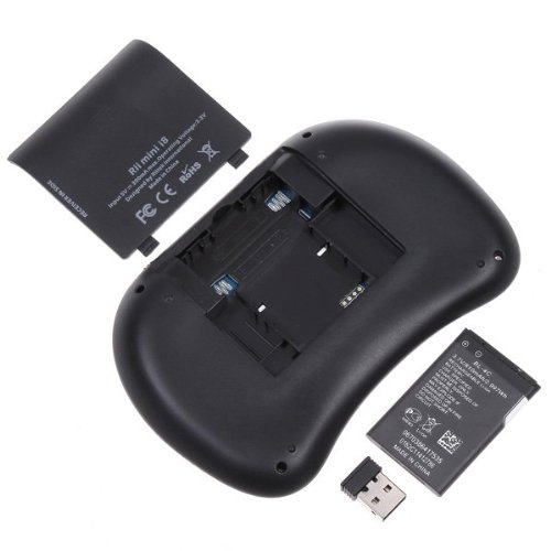 Rii Mini i8 Wireless  layout Espa  ol  - Mini teclado ergon  mico con rat  n touchpad para Smart TV  Mini PC Android  PlayStation  Xbox  HTPC  PC  Raspberry Pi