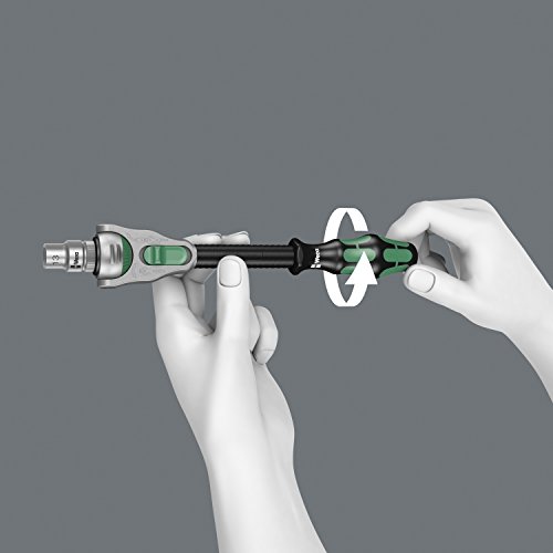 Wera Zyklop Speed-Knarrensatz 8100 SB 6. 3/8 Zoll, Antrieb, metrisch, 29-teilig, 05004046001 - 14