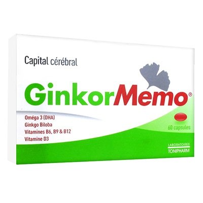 Preisvergleich Produktbild Tonipharm GinkorMemo 60 capsules