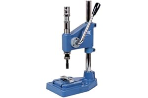 GETMORE PARTS Macchina manuale a battuta per occhielli, rivetti, bottoni automatici