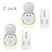 Produktbild Light Fernbedienung LED Nachtlicht, Sockel-Nachtlicht mit Dämmerungssensor, Plug-and-Play, Wohnzimmer, Flure - 2er Pack