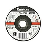  Black+Decker X32775-QZ - 10 discos de corte para metal 115 mm