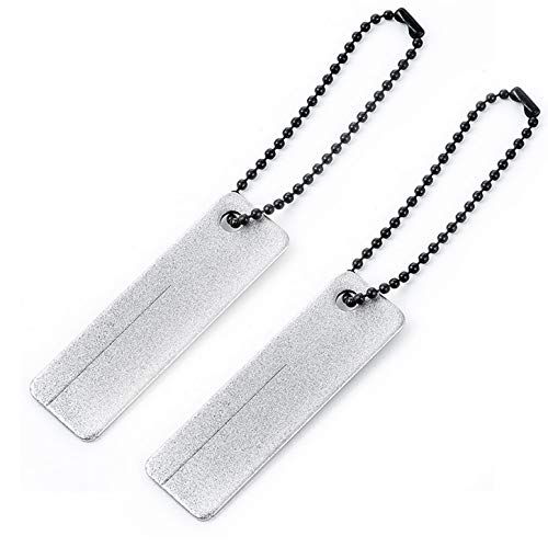 KALESI mini pierre à aiguiser pour couteaux de poche d'extérieur, pour la randonnée