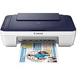 Canon Pixma E477 All-in-One Wireless Ink Efficient Colour Printer (White/Blue)
