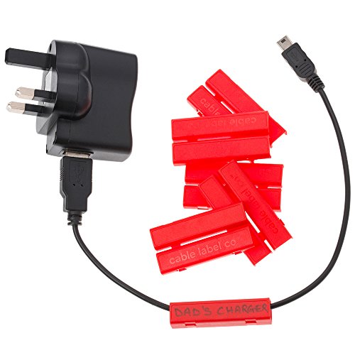 Preisvergleich Produktbild Cablebug2 (klein) Packung mit 40 stück ROT