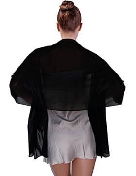 FIODAY Damenschal Chiffon Stola Schal für Kleider Abendkleid