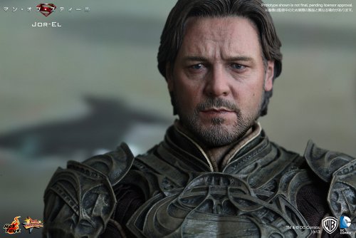 Hot Toys 1:6 Scale Jor El Russel Crowe Man of Steel Figure