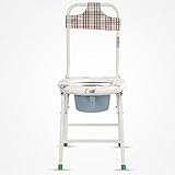 BBIAY Silla cómoda silla de pacientes ancianos Sillas de baño Cómoda silla Silla inodoro inodoro , Photo Color