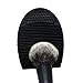 2 Pieces Makeup Brush Cleaner | Silicon Brushegg for Cosmetic Brushes | Make-up Bristles Scrubber Washing | Professional Cleaning Pad