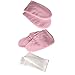 Deo Paraffin Wax Manicure Pedicure Mitts Booties Treatment Cotton Hands Feet Liners Protectors PINK