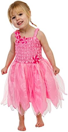 Beautiful Pink Flower Fairy Costume - Luxury Handmade Kids Fairy Fancy Dress Costume (3 years) Lucy Locket