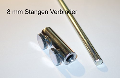 Stangenverbinder mit Stahlstange 35 cm, Zubehör für Ronic Design Kreisschneider
