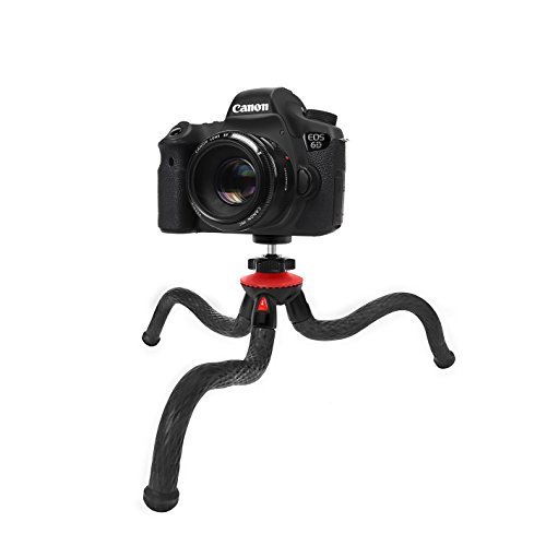 iPhone Tripod, Phone Tripod with Bluetooth Remote Control,Phone Mount Adapter,Gopro Adapter for iPhone,Smartphone,Camera,Gopro by Fotopro
