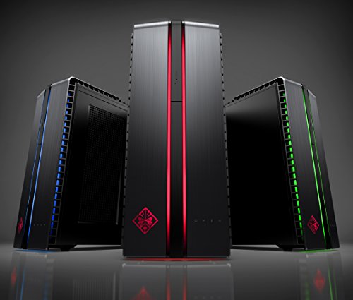 OMEN by HP (870-158ng) Gaming Desktop PC (Intel Core i5-6600K, 8 GB RAM, 1 TB HDD, 128 GB SSD, AMD Radeon RX 480, FreeDOS 2.0) Metall Optik - 6