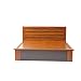 Evok Hamburg King Size Bed with Storage (Walnut) RS.35690.00