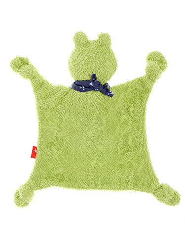 sigikid, Mädchen und Jungen, Schnuffeltuch Frosch, Fortis Frog, 48934 - 4