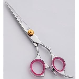 Left Hand 5.5 Hairdressing Barber Scissors Extended Handles