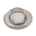 Produktbild omufipw Edelstahl-Abflusssieb für Spülbecken, Küche, Badezimmer, Abflüsse, Teefilter 11.5 * 11.5 * 4 cm silber