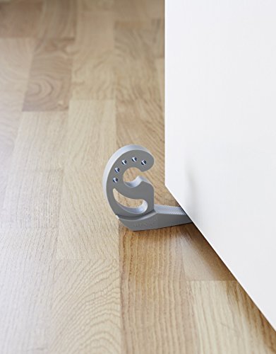 Wenko 50504100 Tür-/Fensterstopper Multi-Stop, Thermoplastischer Kunststoff, grau, 2,5 x 11,8 x 7,7 cm - 3