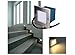 Produktbild LED Stufenbeleuchtung Edelstahl 230V IP54 - geeignet für Einbau in Wand oder Boden - warmweiß (3000 K)