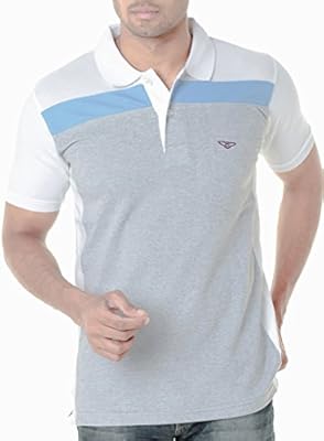 Wexford Men's Cotton Polo Neck Half Sleeve Casual T-Shirt
