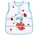 1 x Baby Water Proof Apron Bib for FEEDING / PAINTING / COOKING / ARTS & CRAFTS / PLAYING - 24 m+ - BLUE