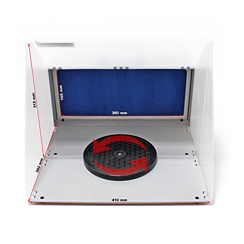 Airbrush Zubehör Absauganlage 3m³ / min Farbe Filter Farbnebel W420 erweiterbar - 5