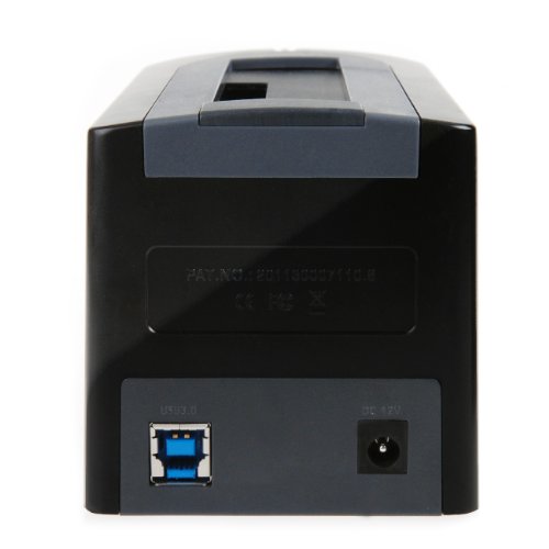 Inateck USB 3.0 externe Festplatten-Dockingstation für 2,5 / 3,5 Zoll SSD HDD SATA I/II/III inklusive USB3.0 Kabel mit 12V 2A Netzteil (für PC / Notebook / Mac, SATA3 UASP Support, bis zu 6 GB) - 8