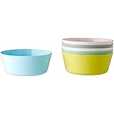 Ikea plastic bowl (0.150 l, multicolor) 6 pieces