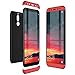 Produktbild CE-Link Huawei Mate 10 Lite Hülle Hardcase 3 in 1 Handyhülle 360 Grad Hard Hartschale Grad Full Body Case Cover Schutzhülle Bumper - Schwarz und Rot