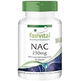 NAC 250mg - 90 Kapseln - N-Acetyl-Cystein - Aminosäure