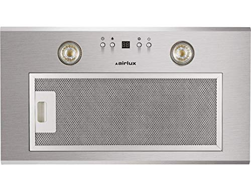 Airlux AHF571IX hotte 770 m³/h Intégré Acier inoxydable A - Hottes (770 m³/h, Conduit/Recirculation, A, A, D, 68 dB)