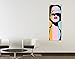 Bilderdepot24 Wall Art - Canvas Picture Panorama "Retro Pop Art Woman" 11.81 inch x 35.43 inch - Gallery wrapped, directly from the manufacturer