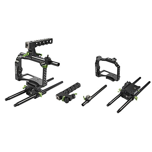 LanParte MCK-01 Mirrorless Camera Basic Cage Kit for Sony A7 and Panasonic GH4