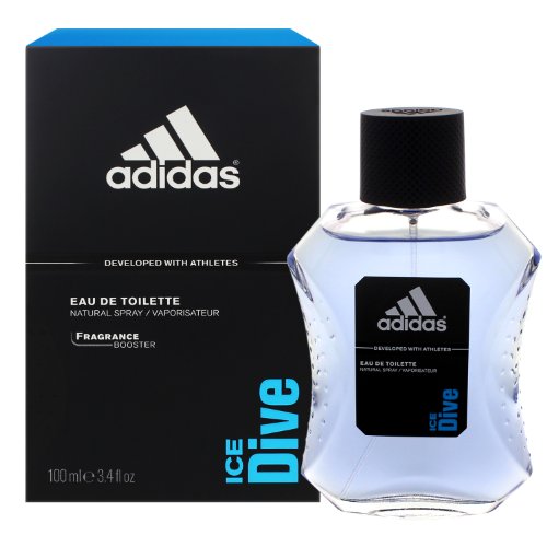 2 x adidas Ice Dive Eau de Toilette / EDT / ozonischer Duft / Natural Spray / Vaporisateur / je 100ml