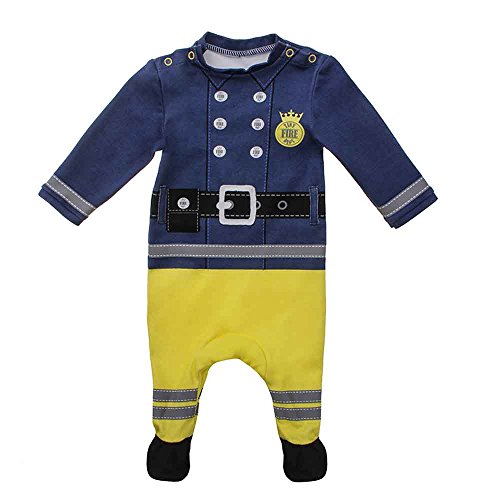 Fancy Dress Babygrow by Moozels (18-24 months, Fireman)