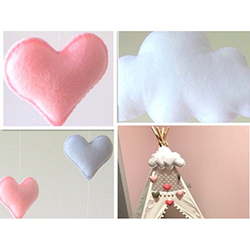 OULII-Dcoration-de-chambre-pour-enfants-Maison-Chambre-Pendentif-Pedantes-Cloud-Raindrop-Dcor-pour-Baby-Shower-Coeur