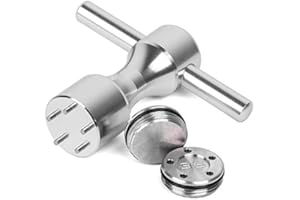 Gofotu Golf Weight 2pcs 5g/10g/15g/20g/25g/30g/35g/40g/45g Golf Weights Wrench Kit Compatible with Titleist Scotty Cameron Putter Newport (2pcs 35g+Wrench)