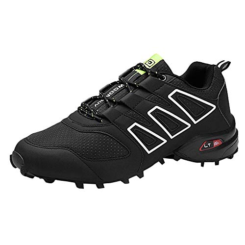 Zapatillas de Hombre, Zapatos Antideslizantes para Hombre Senderismo Botas Impermeables Zapatos de Escalada al Aire Libre Zapatillas de Hombre Exteriores de Trail Running Antideslizantes by BaZhaHei
