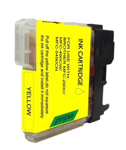 pripa 20 Patronen für Brother kompatibel zu LC 980 bk c m y. Passend zu folgenden Geräten – Brother DCP-145C DCP-165C DCP-195C DCP-375CW DCP-365CN MFC 250c MFC-255CW MFC-290c MFC-295CN. Sie erhalten 20 Patronen aufgeteilt in 8 x schwarz je 4 x cyan magenta yellow. - 5