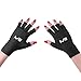 MelodySusie® UV Shield LYCRA Gloves Black - a Must-Have UV/LED nail lamp dryer accessory